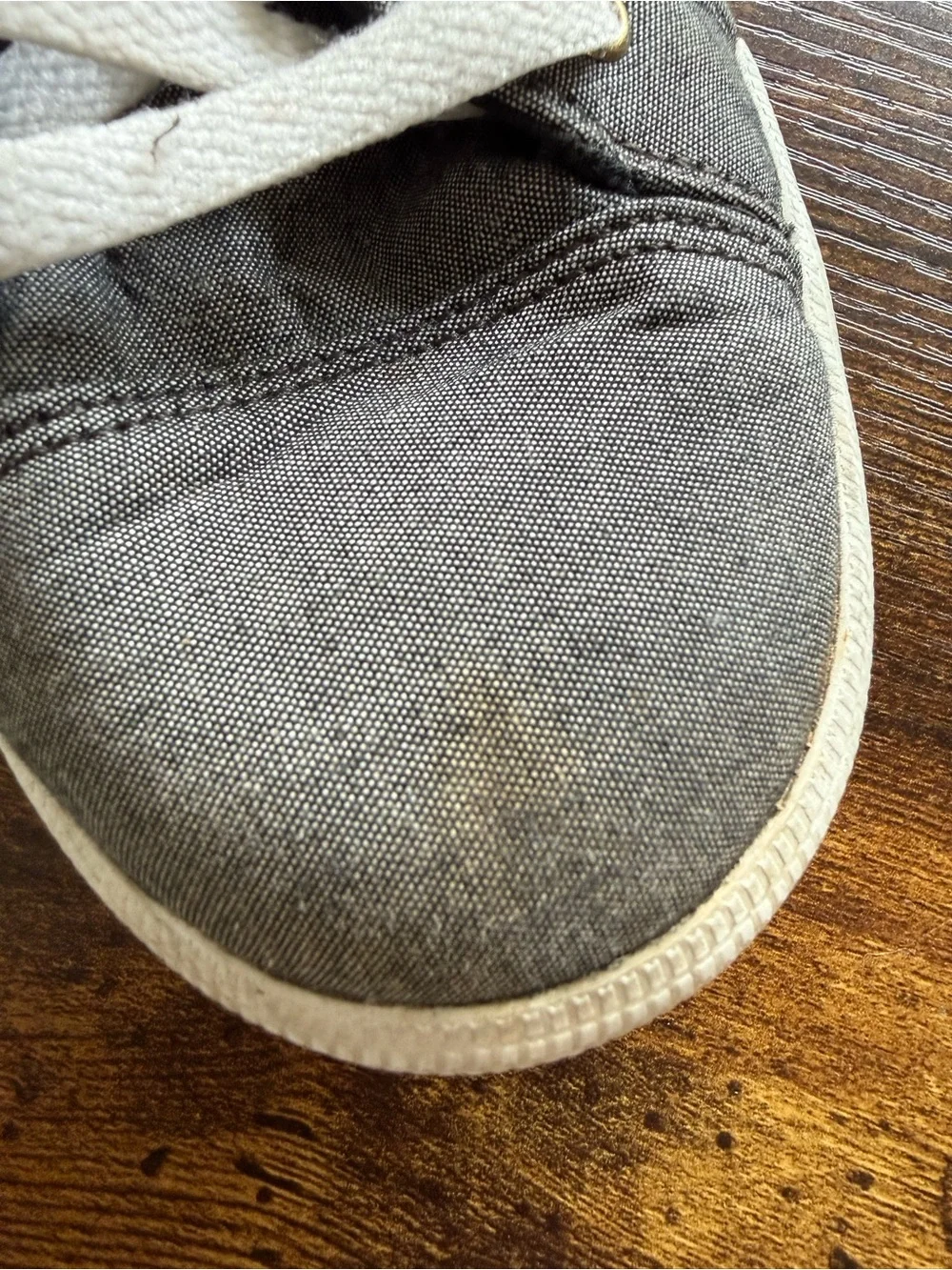 Macbeth vegan Gray Low-Top Canvas Men’s Sneakers